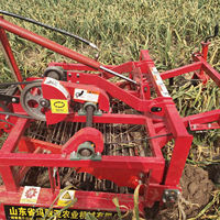 Machine de plantation d'ail à haute efficacité profondeur réglable avec espacement manuel des graines moteur composant de base outil agricole