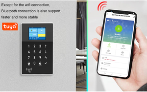 Kit de sécurité pour maison intelligente Tuya avec clavier tactile, étiquettes RFID, télécommandes et détecteur de mouvement - Product Image 5