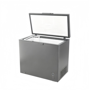 Congélateur coffre simple de 5,0 pieds cubes, style français, avec poignée de verrouillage, éclairage, dégivrage manuel, classe E, grande capacité, prêt à l'emploi, usage commercial - Product Image 6