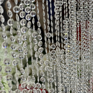 Lustre de perles de cristal suspendu décoratif de <span class=keywords><strong>plafond</strong></span> de <span class=keywords><strong>salle</strong></span> de <span class=keywords><strong>mariage</strong></span> pour la décoration de <span class=keywords><strong>plafond</strong></span> de hall d'hôtel de <span class=keywords><strong>mariage</strong></span> - Product Image 2