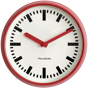 Mandelda-Reloj de pared con cubierta de cristal, diseño Original, creativo, para decoración del hogar, antiguo, a la moda - Product Image 1