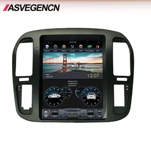 Car DVD Player GPS de Navegação de Rádio De Vídeo e Áudio Do Carro Para 1999-2002 Toyota Land Cruiser 100