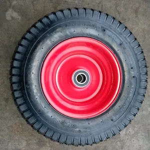 Pneu pneumático inflável de borracha para rodas pneumáticas de 16 polegadas 750-8