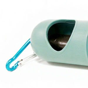 Contenedor de Almacenamiento de Bolsas de Basura con Luz LED y 1 Rollo de Bolsas de Basura de 10.8*4.1cm para Desechos de Mascotas - Product Image 5