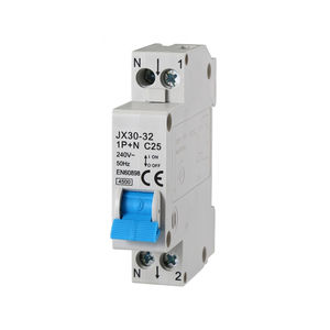 Gloca เบรกเกอร์ขนาดเล็ก, 1P + N 25A 240V 50Hz ติดตั้งราง DIN C25สำหรับครัวเรือน - Product Image 1