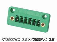 Connecteur de bornier XY2500WC-3.5mm, pas de 3.81mm, connecteur de bornier traversant pour circuit imprimé, bornier 2CDGV-3.5 3.81, fabricant