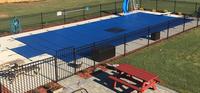 Fabricant chinois résistant aux UV hiver PVC bâche matériel maille piscine couverture Piscina Bache Piscine