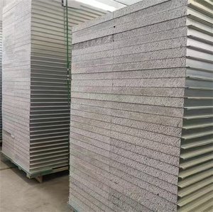 Panel Sándwich de Acero con Aislamiento de Silicona de 50/75/100mm <span class=keywords><strong>para</strong></span> Pared Exterior y Techo, Placa Térmica <span class=keywords><strong>para</strong></span> Taller Artesanal - Product Image 4