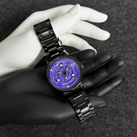 Montre pour homme 2026 Fire Shadow Six Gouyu Reincarnation Eye 360 °   Montre à quartz à cadran rotatif, vente en gros disponible