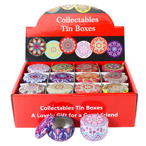 Оптовая продажа, металлический контейнер для свечей 4,4 унции 2,2 унции, оловянный контейнер для ароматизированных свечей, круглый металлический жестяной контейнер для свечей из соевого воска - Product Image 5