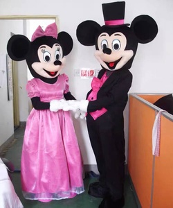 Funtoys <span class=keywords><strong>Mickey</strong></span> y <span class=keywords><strong>Minnie</strong></span> Mascot Costume <span class=keywords><strong>Mouse</strong></span> Fancy Cartoon Cosplay Party Christmas Dress para adultos MOQ 1 PIEZA - Product Image 1