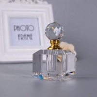 Pyramide Kristallglas Parfüm flasche mit 1-10 ml für Souvenir geschenke