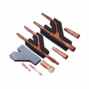 LG Series VRF Air-Conditioning Machine Pièces détachées VRF Copper Y-Joint Refnet Joint Disperse Y Branch Pipe for VRV VRF - Product Image 1
