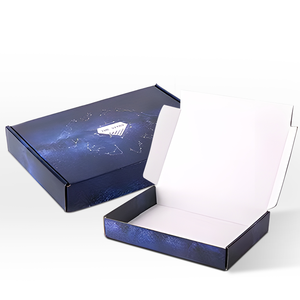 Usine un arrêt conception libre boîte d'emballage cadeau personnalisation Kraft Malier boîtes en papier - Product Image 4