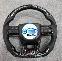 Volant Toyota GR Style avec boutons de commande en fibre de carbone pour Alphard 80 Hilux Land Cruiser