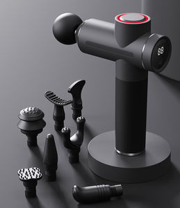 Tragbare Elektrische Massagepistole mit 8 Aufsätzen für Tiefenentspannung und Tiefengewebe-<span class=keywords><strong>Massage</strong></span>, Akku-betriebener Handmassage-<span class=keywords><strong>Vibrator</strong></span> - Product Image 5