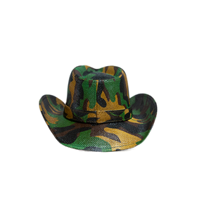 Sombrero <span class=keywords><strong>Vaquero</strong></span> Americano de Diseño Camuflado, de Alta Calidad, de la Marca Lihua, Venta al Por Mayor Directa de Fábrica - Product Image 6