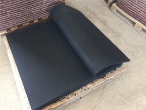 <span class=keywords><strong>Tapis</strong></span> de sol en <span class=keywords><strong>caoutchouc</strong></span> EPDM SBR <span class=keywords><strong>antidérapant</strong></span> et écologique pour salle de sport, épaisseur 3-50 mm, dureté 65±5 Shore A, pour sols de fitness - Product Image 2