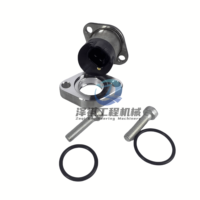Pompe à injection de carburant diesel d'origine 4JJ1, électrovanne 8981454841/capteur SCV pour pièces de réparation d'excavateur Isuzu, moteur de machine