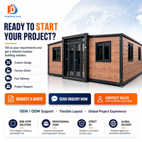 Casas Pequeñas Personalizadas, Casa Expandible, Casa Modular, Casa Prefabricada de 20 pies y 40 pies para América del Norte, Casa Pequeña Prefabricada