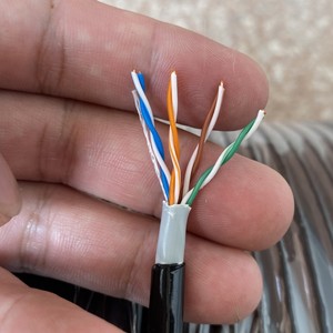 <span class=keywords><strong>Cable</strong></span> <span class=keywords><strong>UTP</strong></span> <span class=keywords><strong>Cat</strong></span> <span class=keywords><strong>5e</strong></span> de 24 AWG para Exteriores, para Cámaras IP, CCTV, <span class=keywords><strong>Cable</strong></span> de Red de Datos - Product Image 3