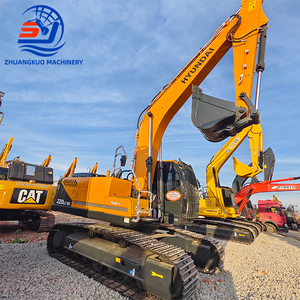 Les faibles heures de travail 22 tonnes ont utilisé l'excavatrice Hyundai 220 d'occasion Hyundai 220LC-9 220LC-9S de seconde main d'excavatrice Hyundai 220 à vendre - Product Image 4
