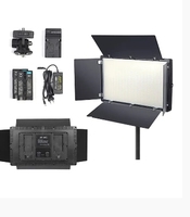 Kit d'éclairage LED vidéo rechargeable Pro LED 800 Photographie 3200 - 6500K KIT d'éclairage LED coloré