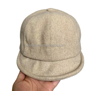 Bérets en laine rétro personnalisés pour hommes et femmes, casquettes de golf de <span class=keywords><strong>luxe</strong></span>, casquettes de soleil, casquettes de newsboy, bérets ajustés en mélange de laine unisexes - Product Image 5