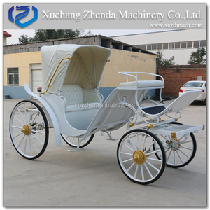 Carruaje Real Victoriano para Turismo, Carroza Eléctrica de Caballos Hecha de Acero - Product Image 4