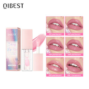 QIBEST sıcak renk değiştirme dudak yağı kolay renk parlak inci uzun ömürlü nemlendirici sıcaklık renk değiştiren Lipgloss kozmetik - Product Image 4