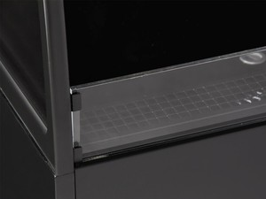 Refrigerador Comercial Negro Abierto para Exhibición de Productos - Product Image 6