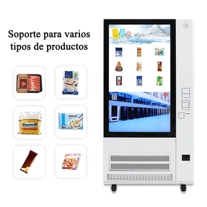 Pantalla táctil grande inteligente de la máquina expendedora de alimentos congelados de Happy Workers para el <span class=keywords><strong>centro</strong></span> <span class=keywords><strong>comercial</strong></span> - Product Image 4