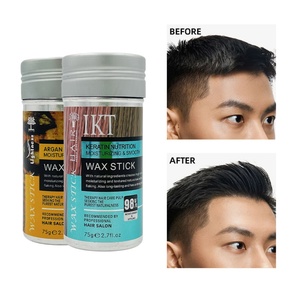 Cera para el Cabello Orgánica al por Mayor OEM, Fijación Súper Fuerte 75g, Pomada Personalizada para Peinar, Gel Fijador para el Cabello - Product Image 2