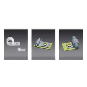 Abrazadera de cable tipo R de nailon de plástico de 3,2mm-25,4mm <span class=keywords><strong>Clip</strong></span> de cable tipo P con montaje de tornillo - Product Image 5