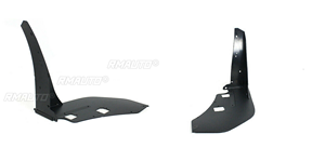 2015-2021 for Ford Mustang GT500 Style Front Bumper Corner Spoiler Winglet <b>Splitters</b> Matte Balck ABS - Product Image 4