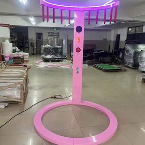 Shunhong Bâton de réflexe rapide en plastique rose, machine de capture populaire sur TikTok, jeu d'échauffement extrême pour la vitesse des mains, divertissement sportif - Product Image 1