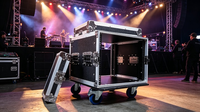 Boîtiers de rack X-Bason personnalisés 8u 10u 12u 16u 18u, équipement de scène/boîtiers de vol audio, accessoires en acier inoxydable