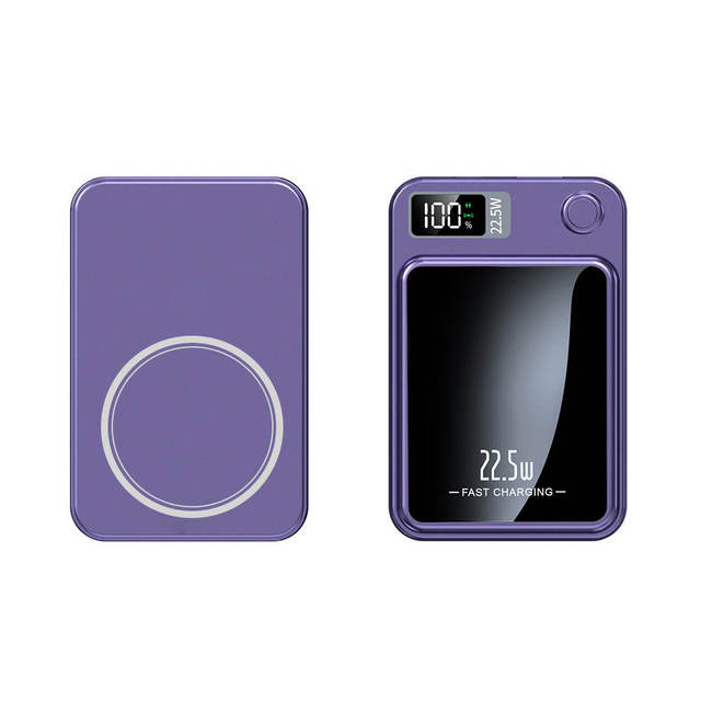 Magnetic Power Bank 10000Mah Slim Power Bank Mini Portable Power Bank