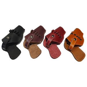 カスタムフルグレイン本革ホルスター銃ホルダー（64/77/<span class=keywords><strong>92</strong></span>用）ウエストバンドキャリーアクセサリー（狩猟用） - Product Image 2