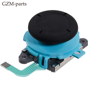 Capuchon de joystick analogique 3D avec câble flexible pour <span class=keywords><strong>manette</strong></span> Nintendo <span class=keywords><strong>Switch</strong></span> 2 Joy Con, bleu orange, remplacement - Product Image 2