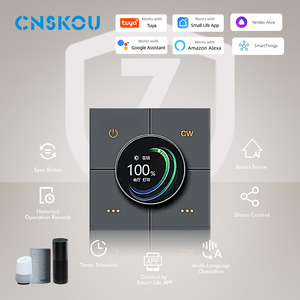 CNSKOU Smart Wall Switch Zigbee Dimmer Touch Control Scene Combination For Home Automation - Product Image 5