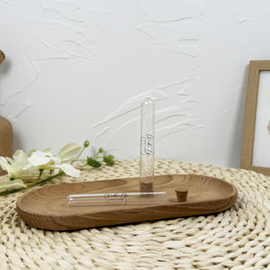 Fournitures en gros de plastique PS jetable transparent pour tubes avec bouchon 12*75mm (capacité de 10 à 50ml) Logo personnalisable - Product Image 2