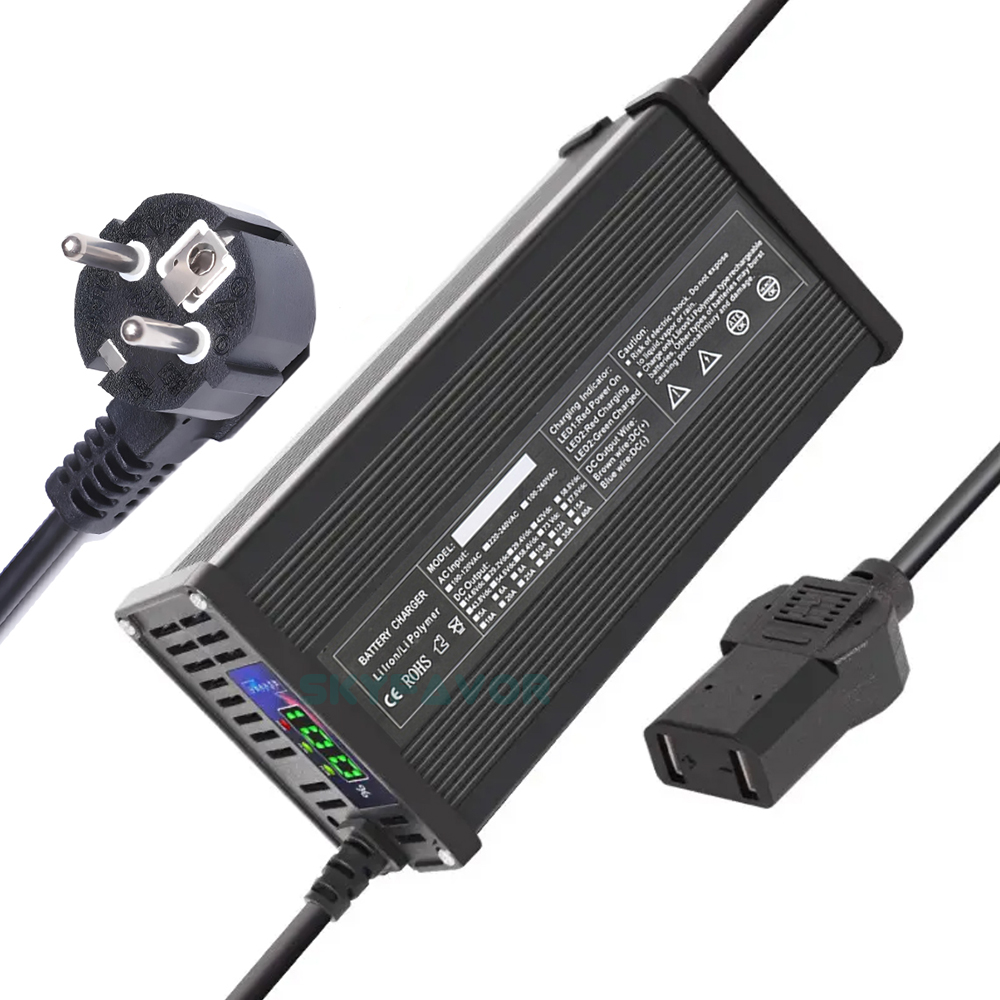 リチウムイオン充電器 AC100V〜230V AC 110-230V 36 Vリチウムイオンバッテリー充電器36ボルト10A