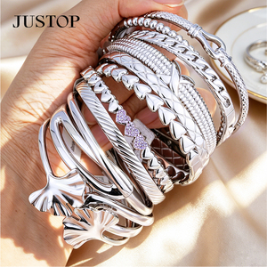 Pulseras OEM/OEM personalizadas, impermeables, de acero inoxidable, chapadas en oro, joyería de moda, hipoalergénicas, suministros de Dubái, pulseras chapadas en oro. - Product Image 5