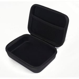 Custom Oxford Cloth Portable Black EVA Hard Shell Tool Case Shockproof Travel <b>Storage</b> <b>Bag</b> with <b>Zipper</b> & Mesh Pocket - Product Image 1