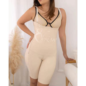 Fermeture à glissière latérale sans couture contrôle du ventre Shapewear <span class=keywords><strong>Fajas</strong></span> fermeture à glissière avant haut confort et crochets haute compression Shaper - Product Image 5
