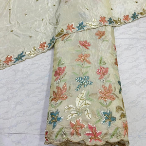 ลูกปัดร้อยหลายแบบงานทำมือนำเข้าบริสุทธิ์ทิชชู่ผ้าไหมพิมพ์ลายสำหรับงานแต่งงานในโอกาสพิเศษ - Product Image 1
