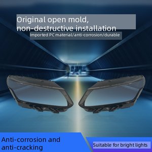 Couvre-phare en plastique PC pour Geely Coolray Binyue 19-22 Version basse spécification Coque de phare Phare avant Lentille transparente <span class=keywords><strong>Kit</strong></span> de réparation - Product Image 3