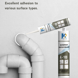 Adhésif <span class=keywords><strong>silicone</strong></span> acrylique haute adhérence pour la peinture sur carrelage dans la construction et les murs, pour le travail du <span class=keywords><strong>bois</strong></span> et le transport - Product Image 4