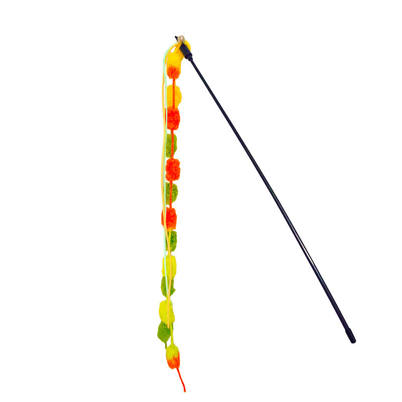 ไม้ของเล่นแมว Rising High - สีส้ม [บรรจุภัณฑ์ OPP แยกชิ้น]
